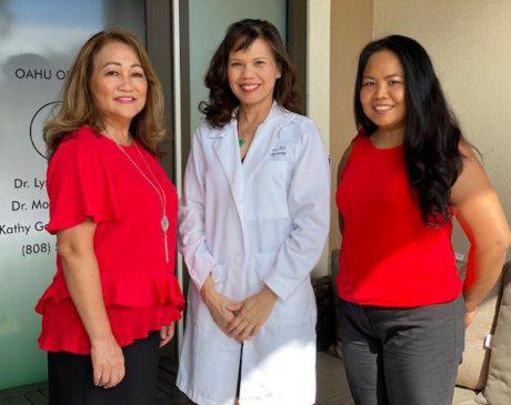 OB-GYN physicians at Oahu Women's Health clinic